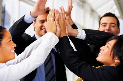 A couple searching for a business on Google, finding a Battle Plan Web Design site that they want to call.